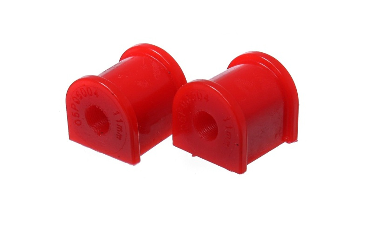 Energy Suspension 06-14 Mazda Miata Red Rear Sway Bar Bushing Set - 11.5115R