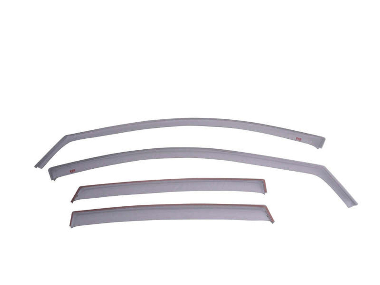 EGR 13-17 Honda Accord In-Channel Window Visors Front/Rear Set Dark Smoke - 579531