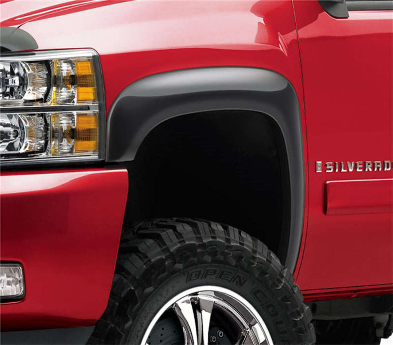 EGR 07-13 Chev Silverado 6-8ft Bed Rugged Look Fender Flares - Set (751504) - 751504