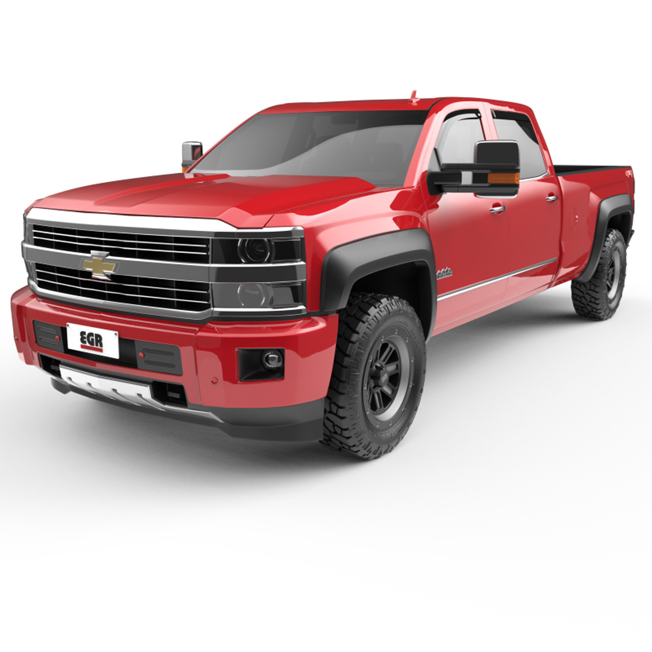EGR 14+ Chev Silverado 6-8ft Bed Rugged Look Fender Flares - Set - 751574