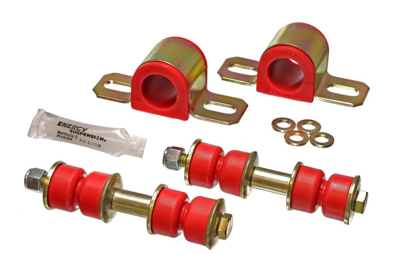 Energy Suspension 89-95 Isuzu Amigo/Rodeo Red 1-1/8in Front Sway Bar Bushings - 14.5101R