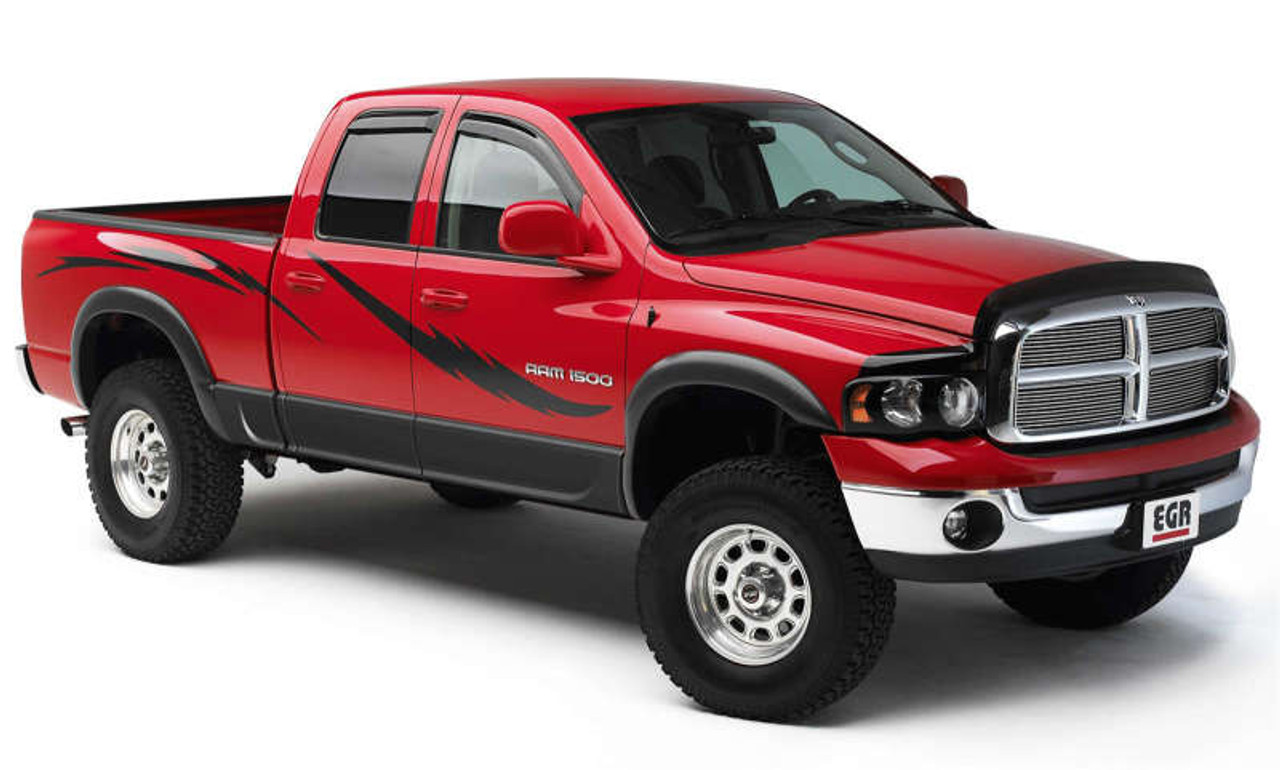EGR 02-08 Dodge Ram LD Rugged Look Fender Flares - Set - 752554