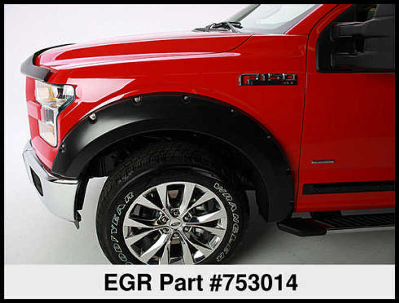 EGR 92-96 Ford F150/Bronco / 92-98 Super Duty Rugged Look Fender Flares - Set - 753014
