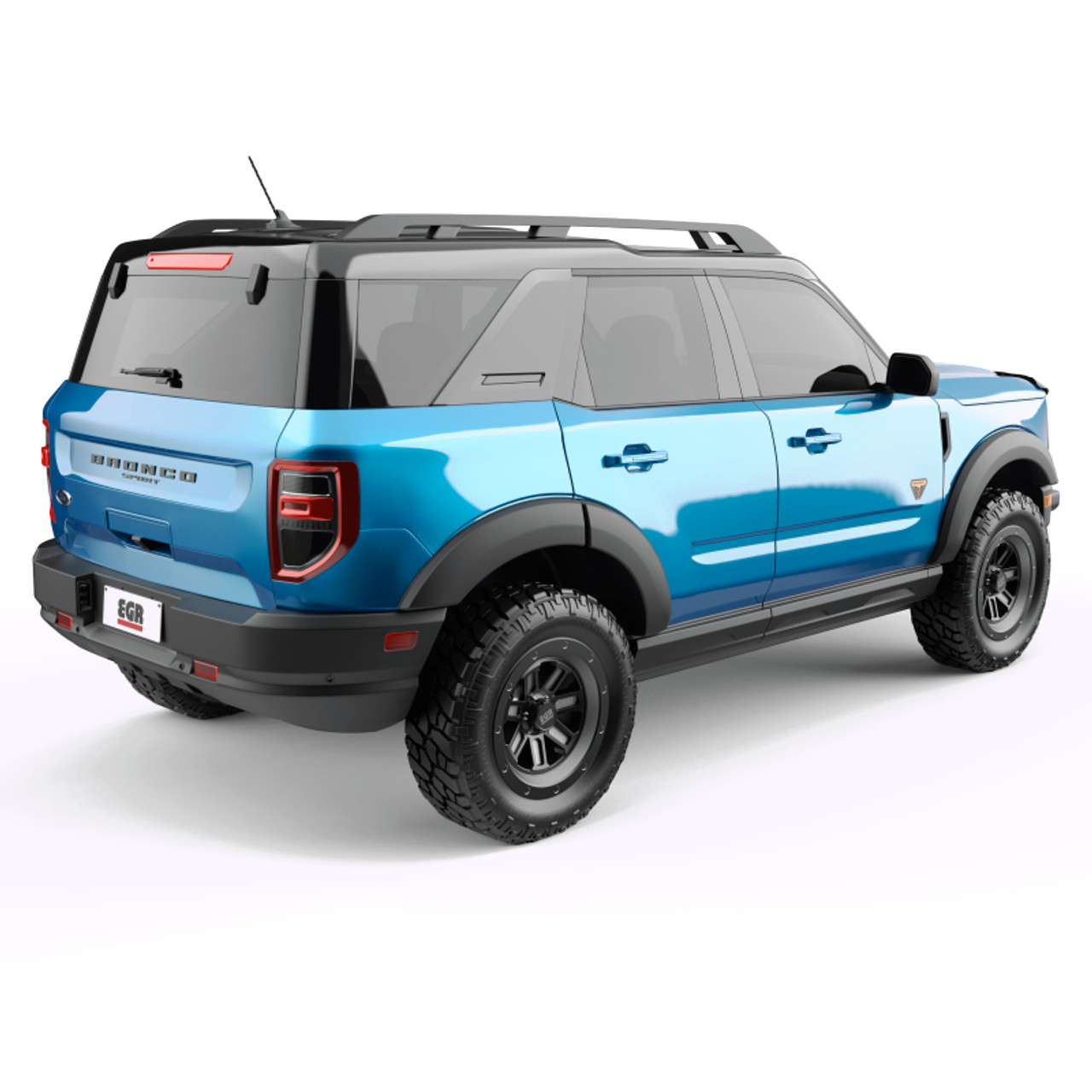 EGR 21-23 Ford Bronco Sport (Sport Utility) EGR Rugged Look Fender Flares (Set of 4) - Smooth Matte - 753564