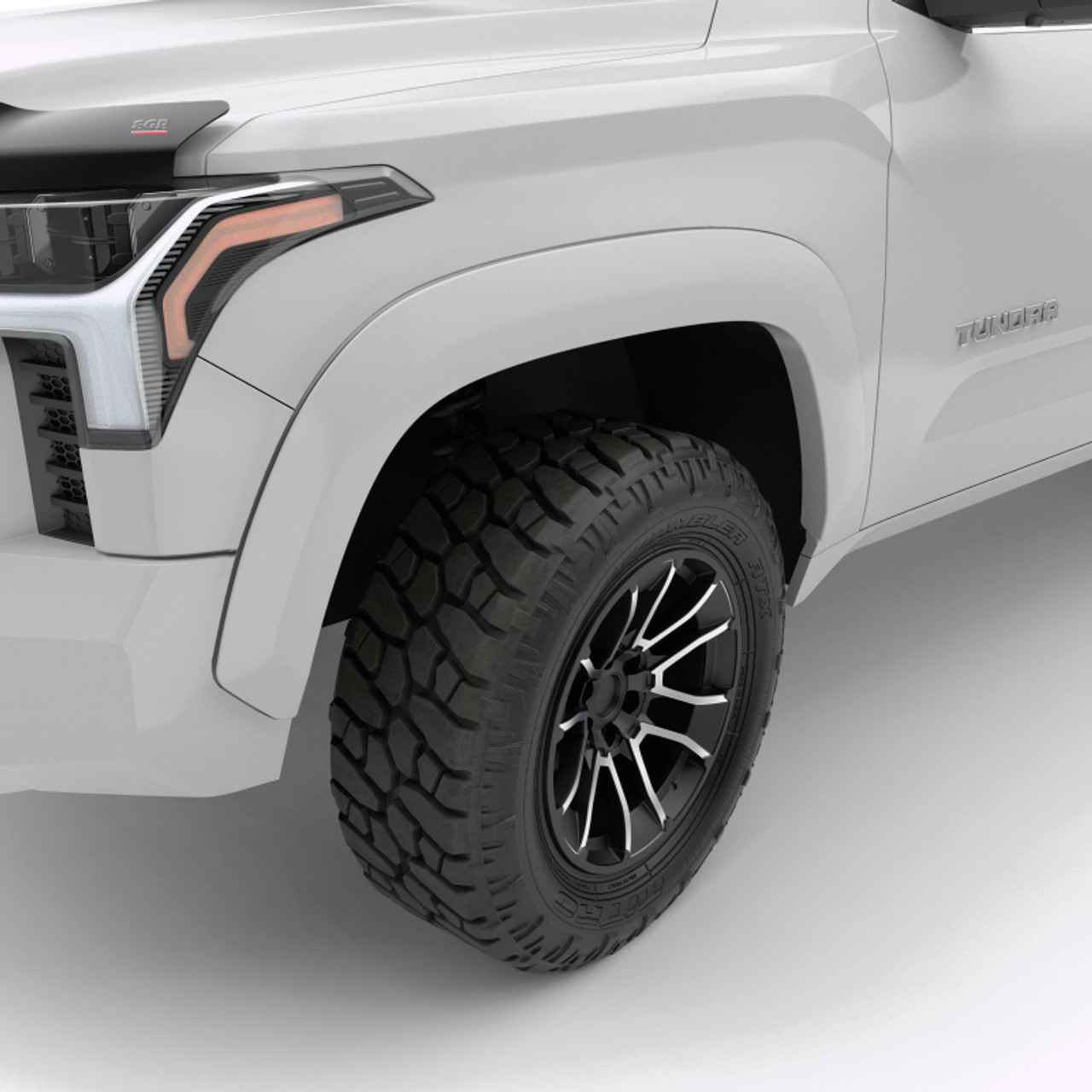 EGR 22-24 Toyota Tundra 66.7in Bed Summit Fender Flares (Set of 4) - Painted to Code White - 775404-040