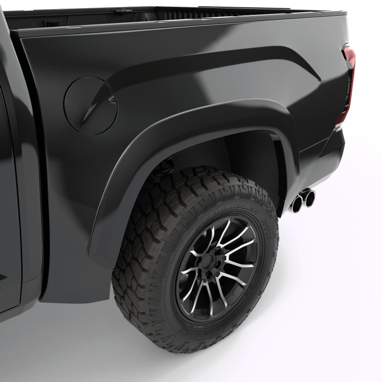 EGR 22-24 Toyota Tundra 66.7in Bed Summit Fender Flares (Set of 4) - Painted to Code Black - 775404-218