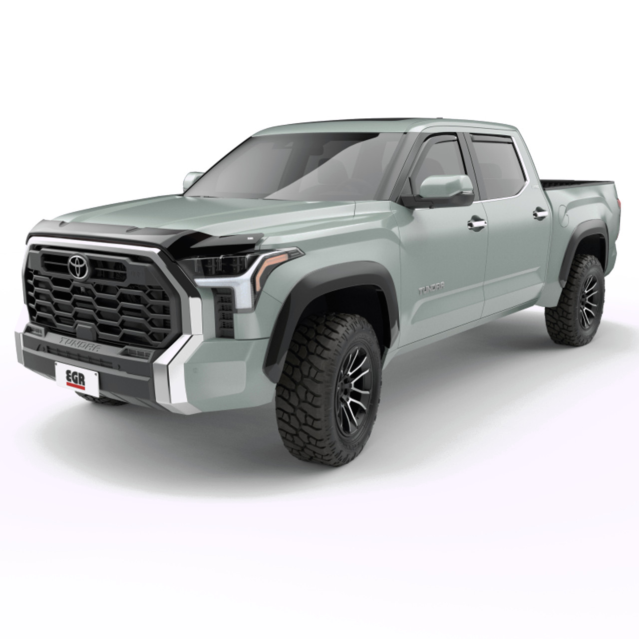 EGR 22-24 Toyota Tundra 66.7in Bed Summit Fender Flares (Set of 4) - Smooth Glossy Finish - 775404-PBK