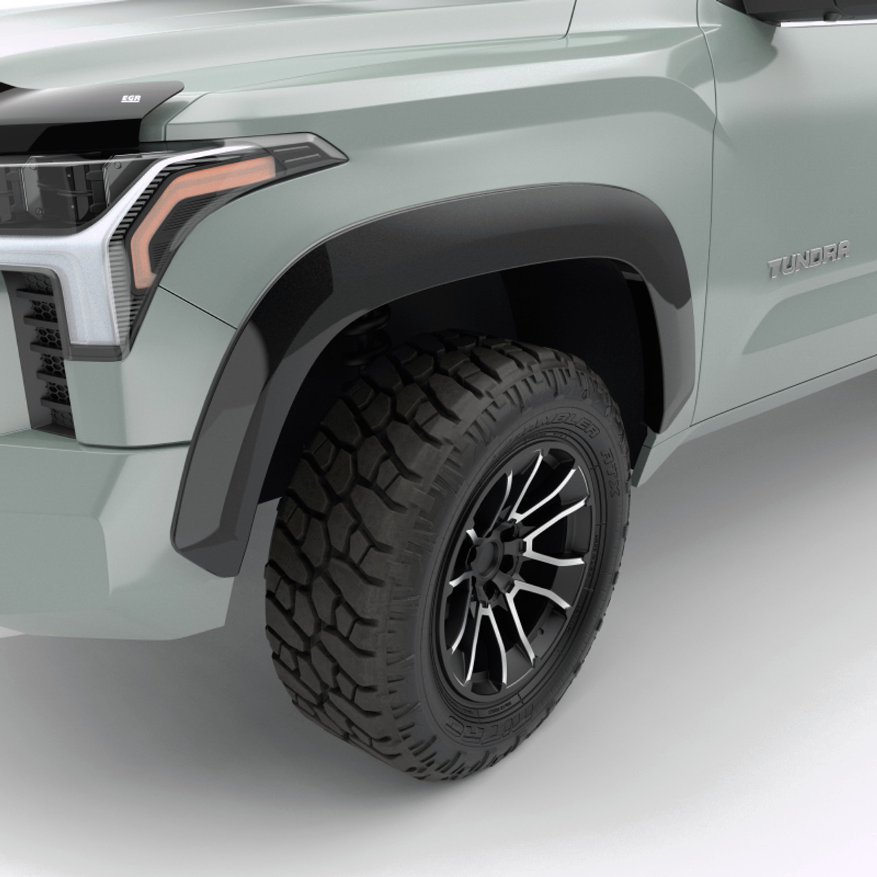 EGR 22-24 Toyota Tundra 66.7in Bed Summit Fender Flares (Set of 4) - Smooth Glossy Finish - 775404-PBK