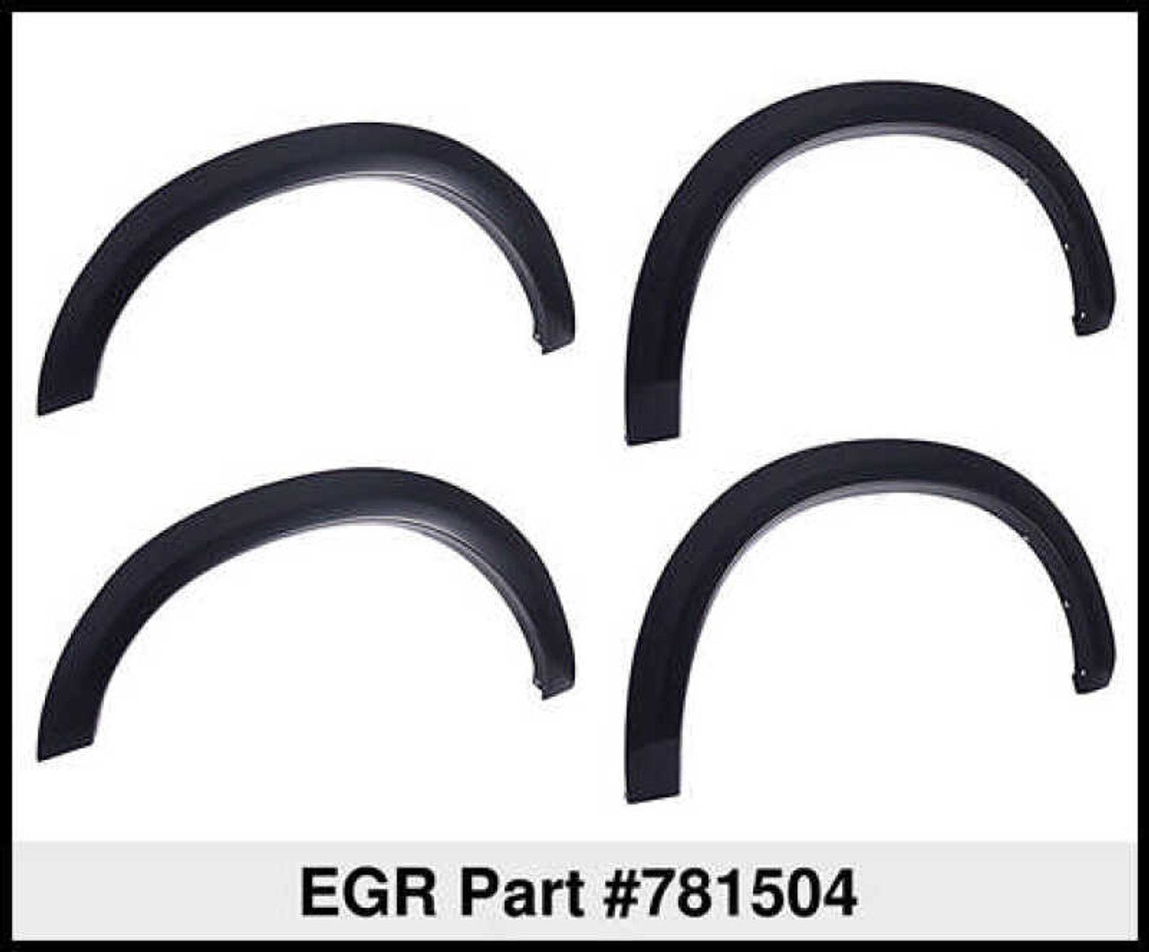 EGR 07-13 Chev Silverado 6-8ft Bed OEM Look Fender Flares - Set (781504) - 781504