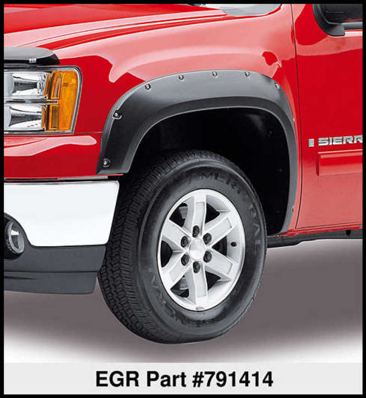 EGR 07-13 GMC Sierra LD 5ft Bed Bolt-On Look Fender Flares - Set - 791414