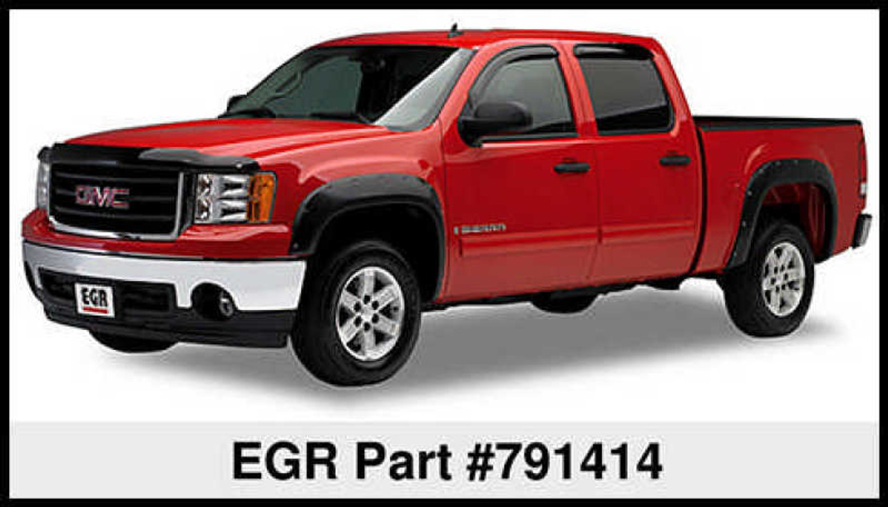 EGR 07-13 GMC Sierra LD 5ft Bed Bolt-On Look Fender Flares - Set - 791414