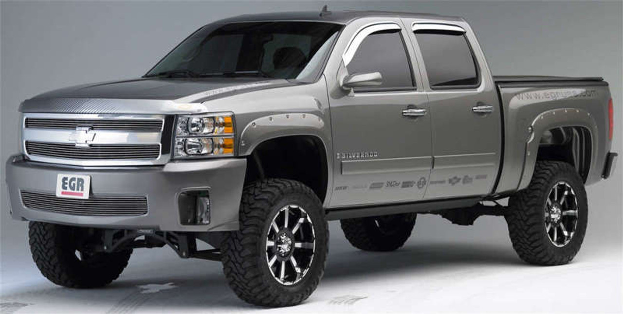 EGR 07-13 Chev Silverado 6-8ft Bed Bolt-On Look Fender Flares - Set - 791504