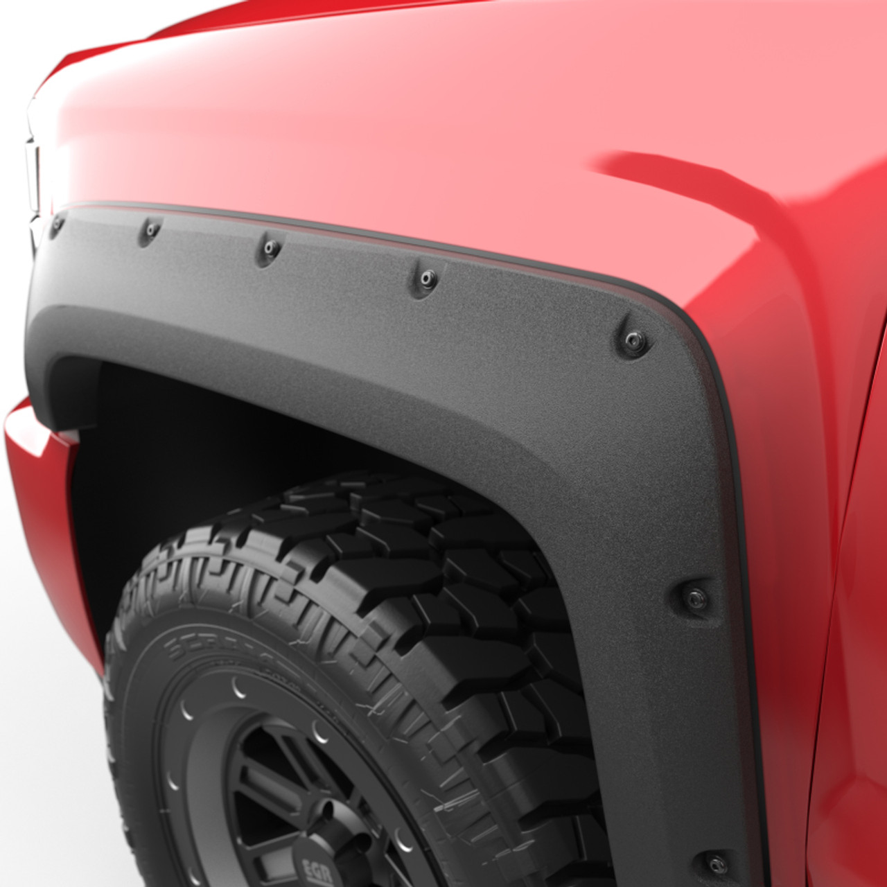 EGR 14+ Chev Silverado 6-8ft Bed Bolt-On Look Fender Flares - Set - Matte - 791575