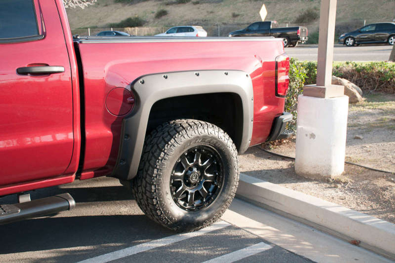 EGR 14+ Chev Silverado 5ft Bed Bolt-On Look Fender Flares - Set - 791674