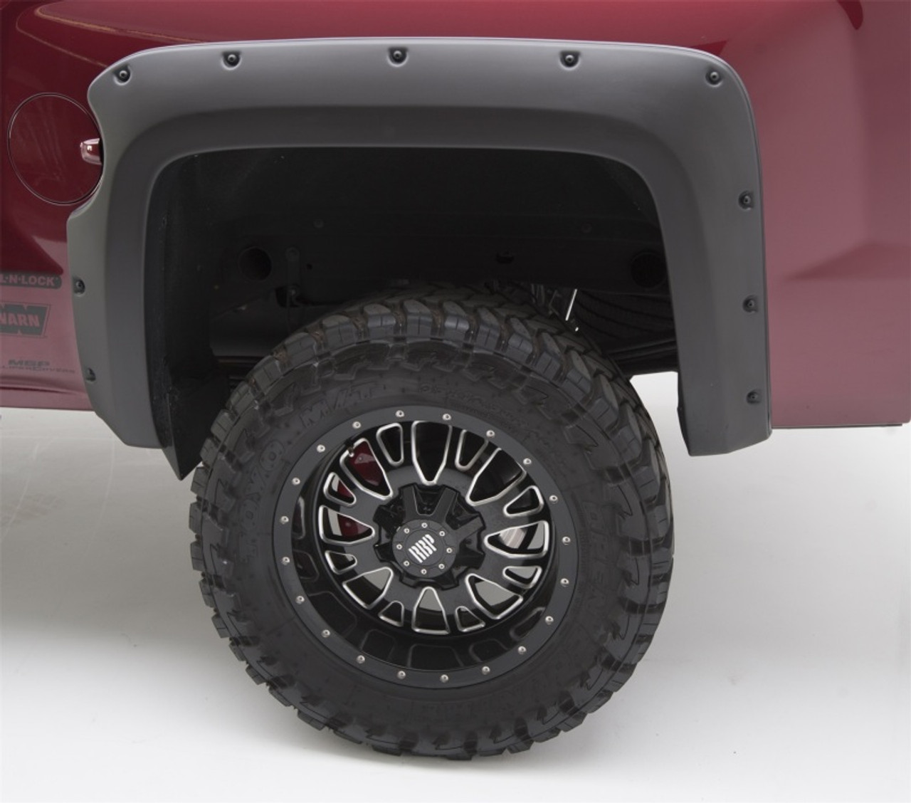 EGR 14+ Chev Silverado 5ft Bed Bolt-On Look Fender Flares - Set - Matte - 791675