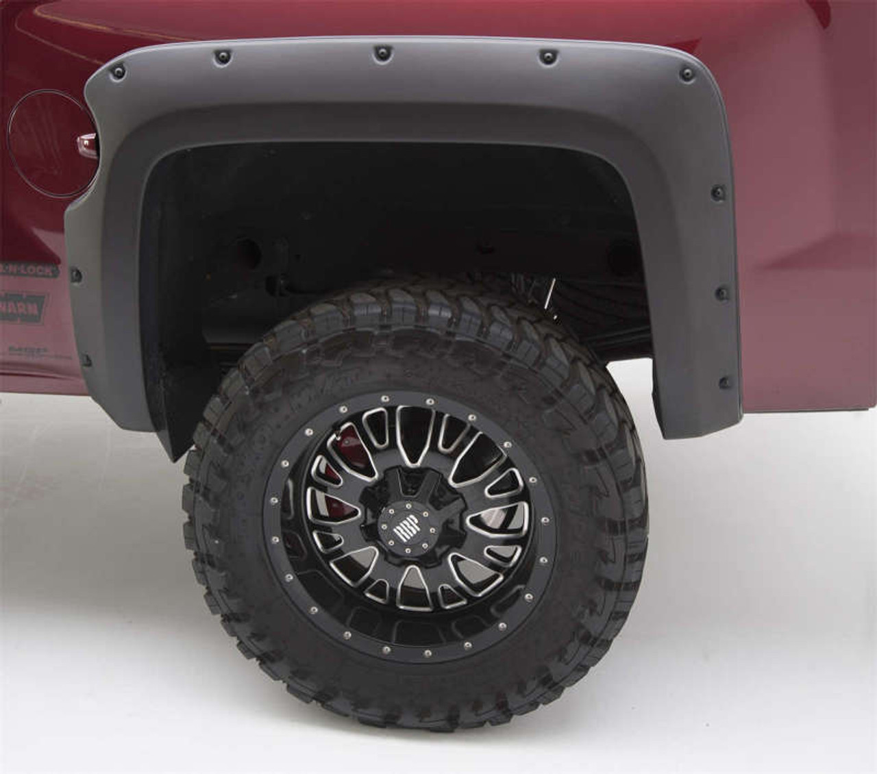 EGR 14+ Chev Silverado 5ft Bed Bolt-On Look Fender Flares - Set - Matte - 791675
