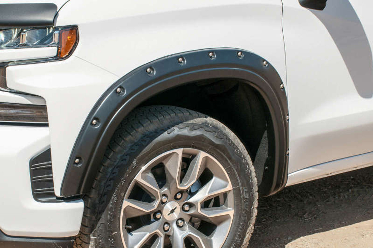 EGR 2019 Chevy 1500 Bolt-On Style Fender Flares - Set - Black - 791694