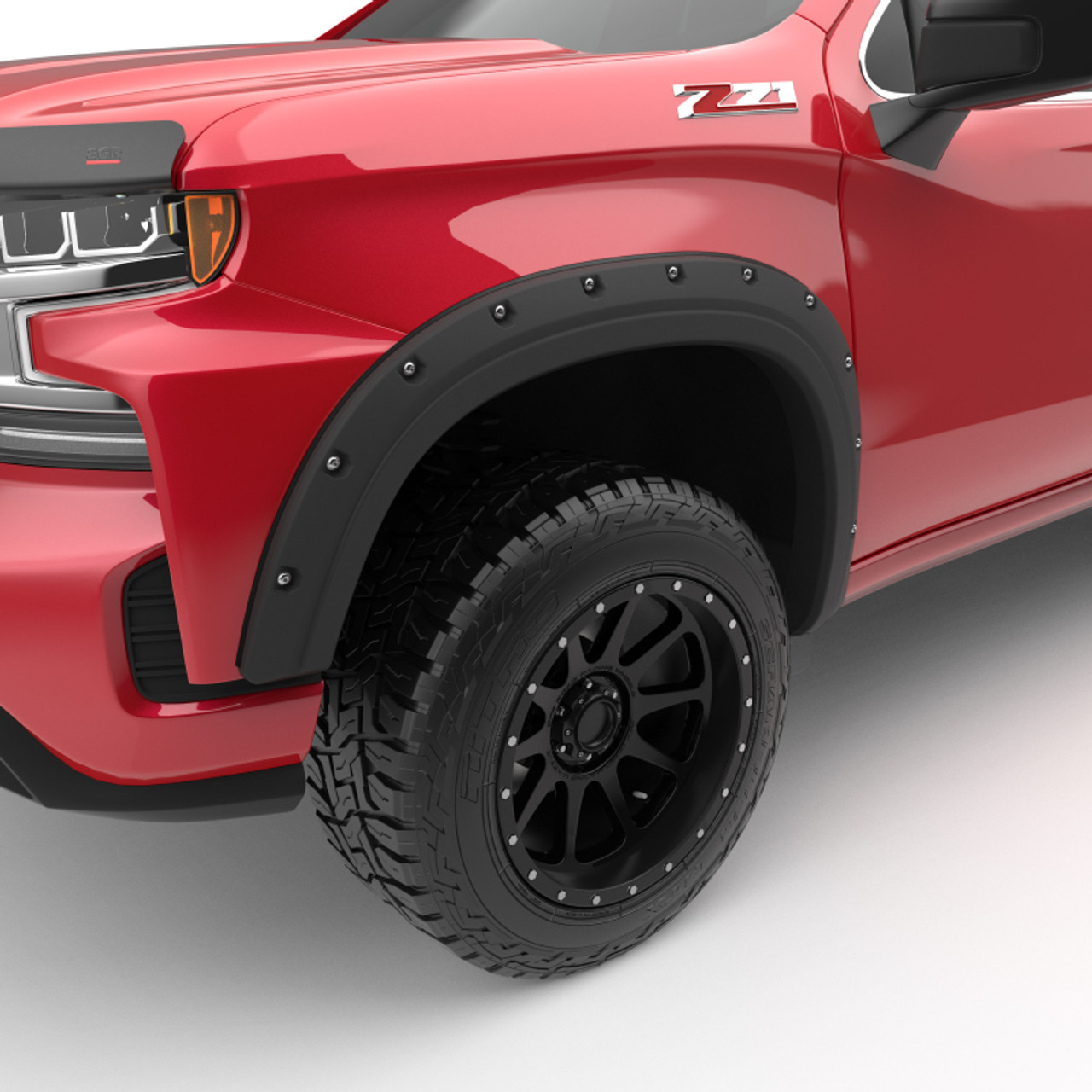 EGR 2019 Chevy 1500 Bolt-On Style Fender Flares - Set - Black - 791694