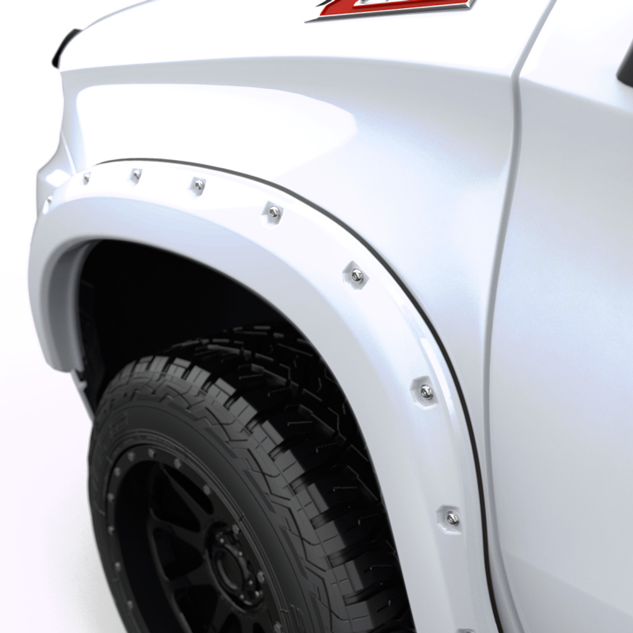 EGR 19-22 Chevrolet Silverado 1500 Summit White Traditional Bolt-On Look Fender Flares Set Of 4 - 791694-GAZ