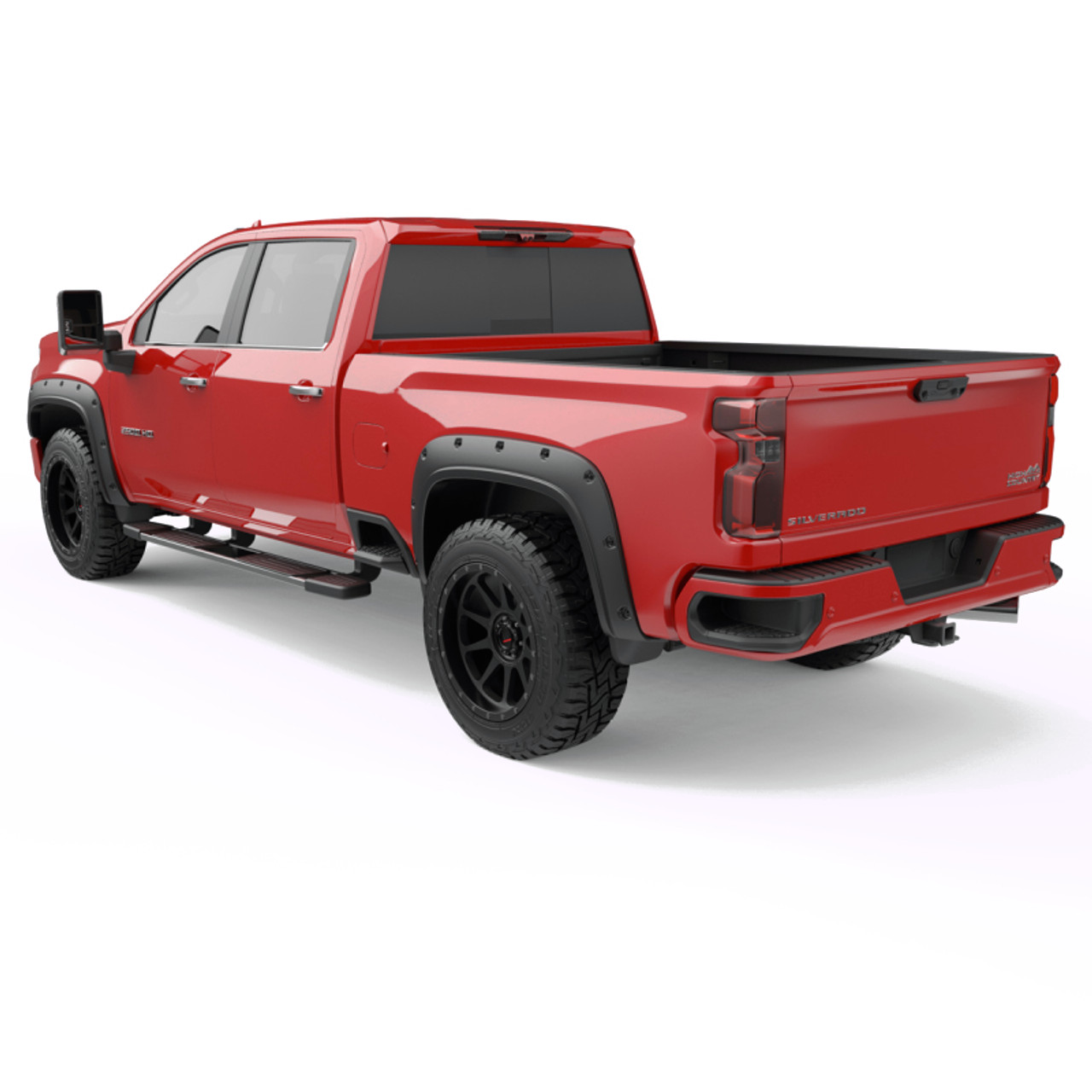 EGR 20-23 Chevrolet Silverado 2500Hd Traditional BoltOn Look Fender Flares w/Black-Out Bolt Kit Set - 791885