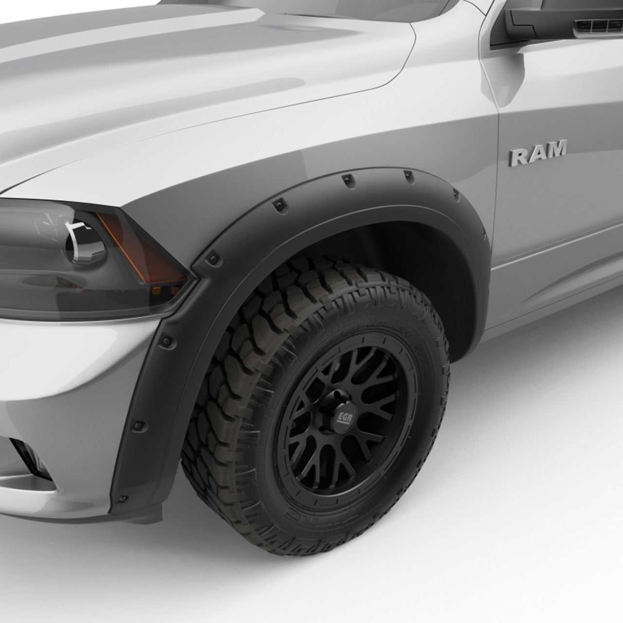 EGR 09+ Dodge Ram LD Sport Bolt-On Look Fender Flares - Set - Matte - 792755