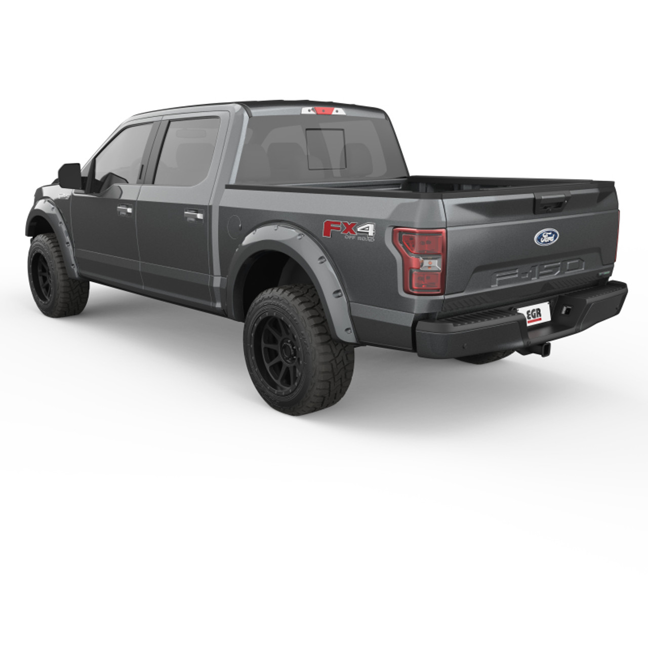 EGR 2018 Ford F150 Bolt-On Look Color Match Fender Flares - Set - Magnetic - 793574-J7