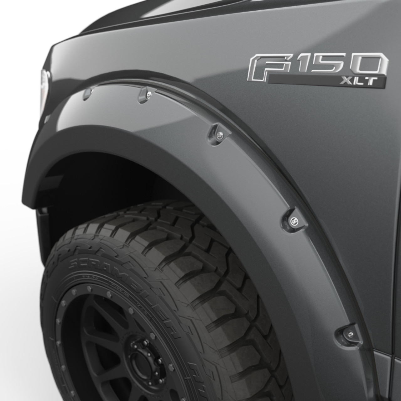 EGR 2018 Ford F150 Bolt-On Look Color Match Fender Flares - Set - Magnetic - 793574-J7