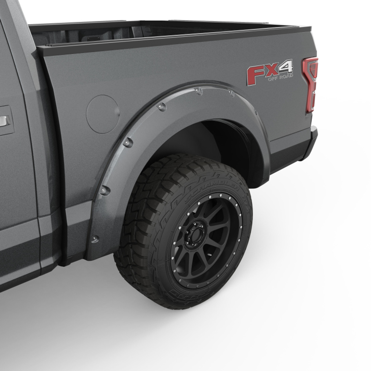 EGR 2018 Ford F150 Bolt-On Look Color Match Fender Flares - Set - Magnetic - 793574-J7