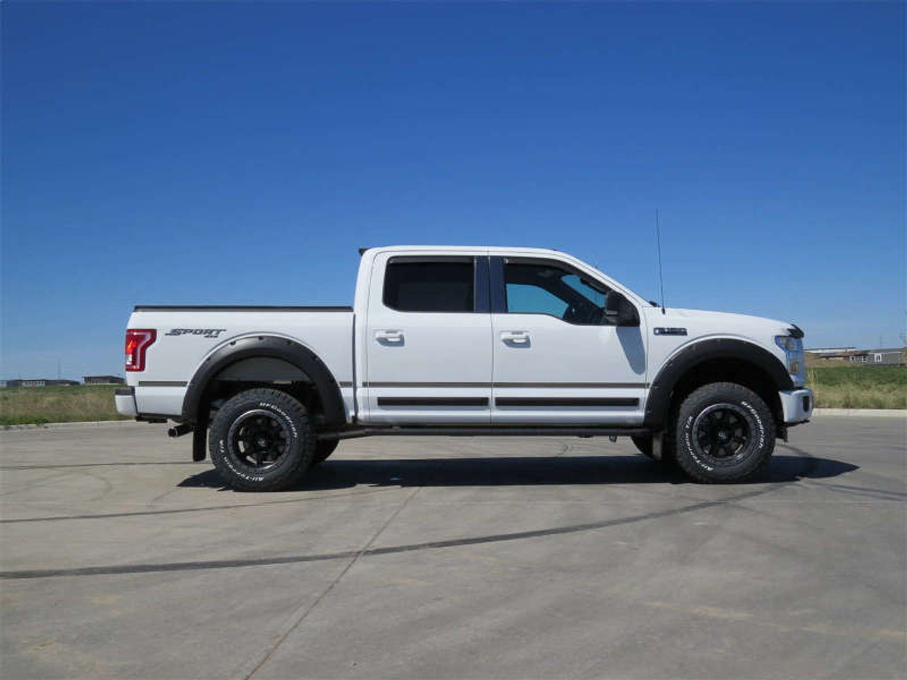EGR 2018 Ford F-150 Bolt-On Look Fender Flares - Set - Black Matte - 793575