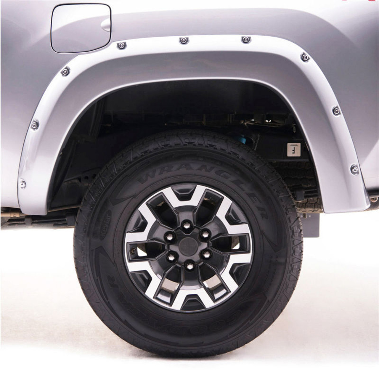 EGR 11-15 Ford Super Duty Bolt-On Look Color Match Fender Flares - Set - Ingot Silver - 793814-UX