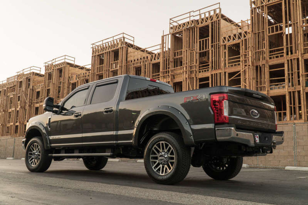 EGR 2017 Ford Super Duty Bolt-On Look Color Match Fender Flares - Set - Magnetic Metallic - 793914-J7