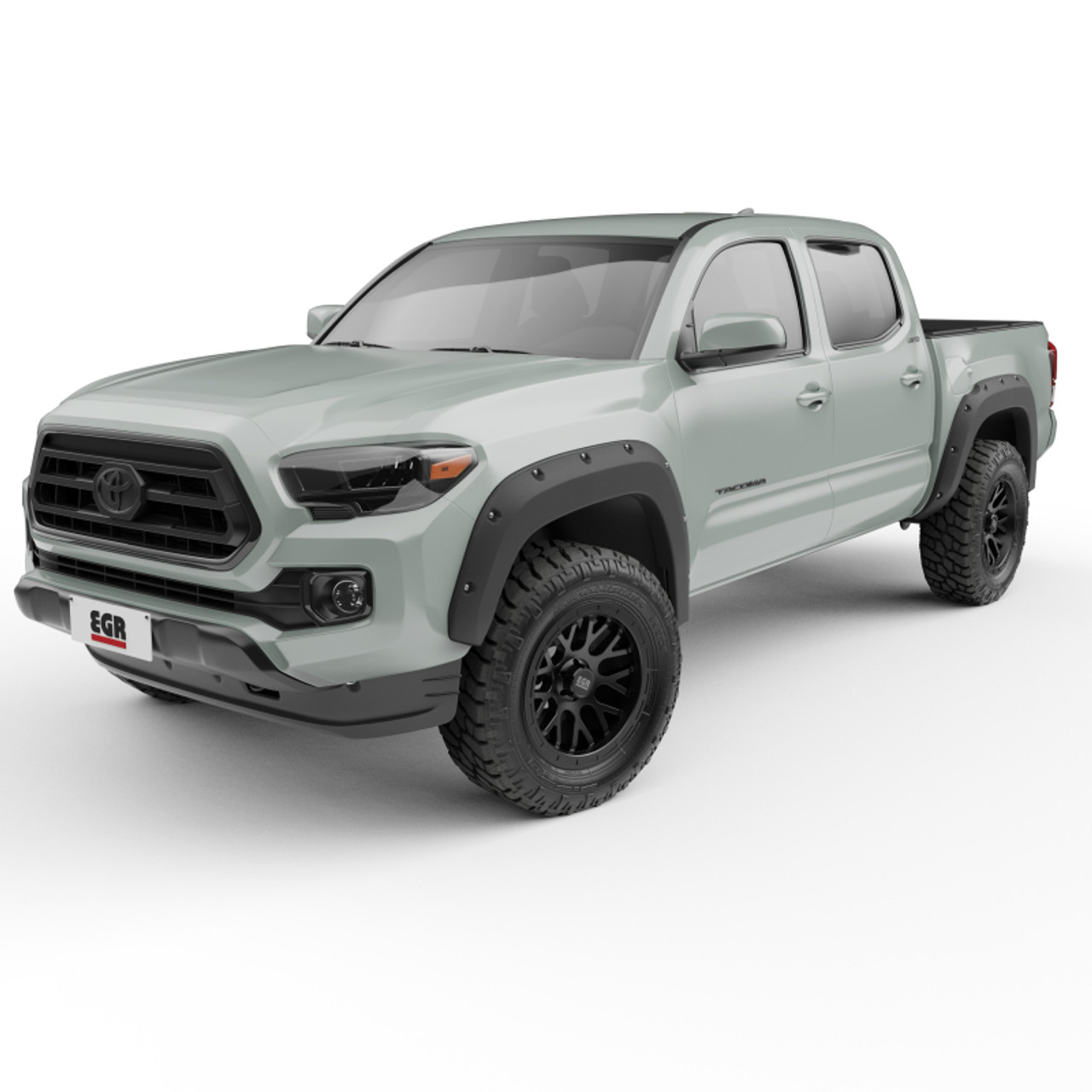 EGR 16+ Toyota Tacoma w/Mudflap Bolt-On Look Fender Flares - Set - 795084