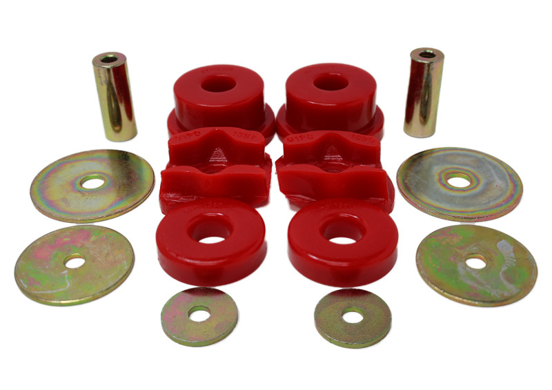 Energy Suspension 97-01 Honda CR-V (Auto Trans Only) 4WD Diff Mount Set - Red - 16.1114R
