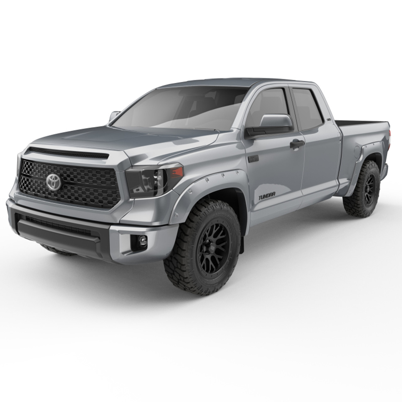 EGR 14+ Toyota Tundra Bolt-On Look Color Match Fender Flares - Set - Silver Sky - 795494-1D6