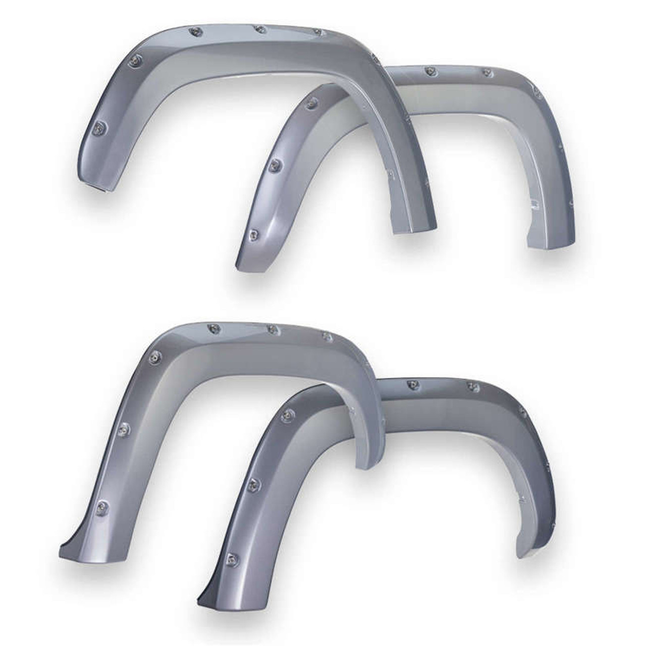 EGR 14+ Toyota Tundra Bolt-On Look Color Match Fender Flares - Set - Silver Sky - 795494-1D6