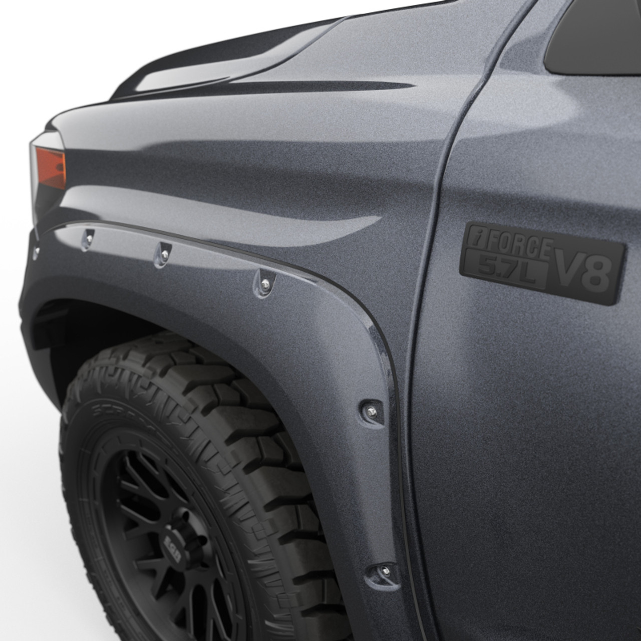 EGR 14+ Toyota Tundra Bolt-On Look Color Match Fender Flares - Set - MagneticGray - 795494-1G3