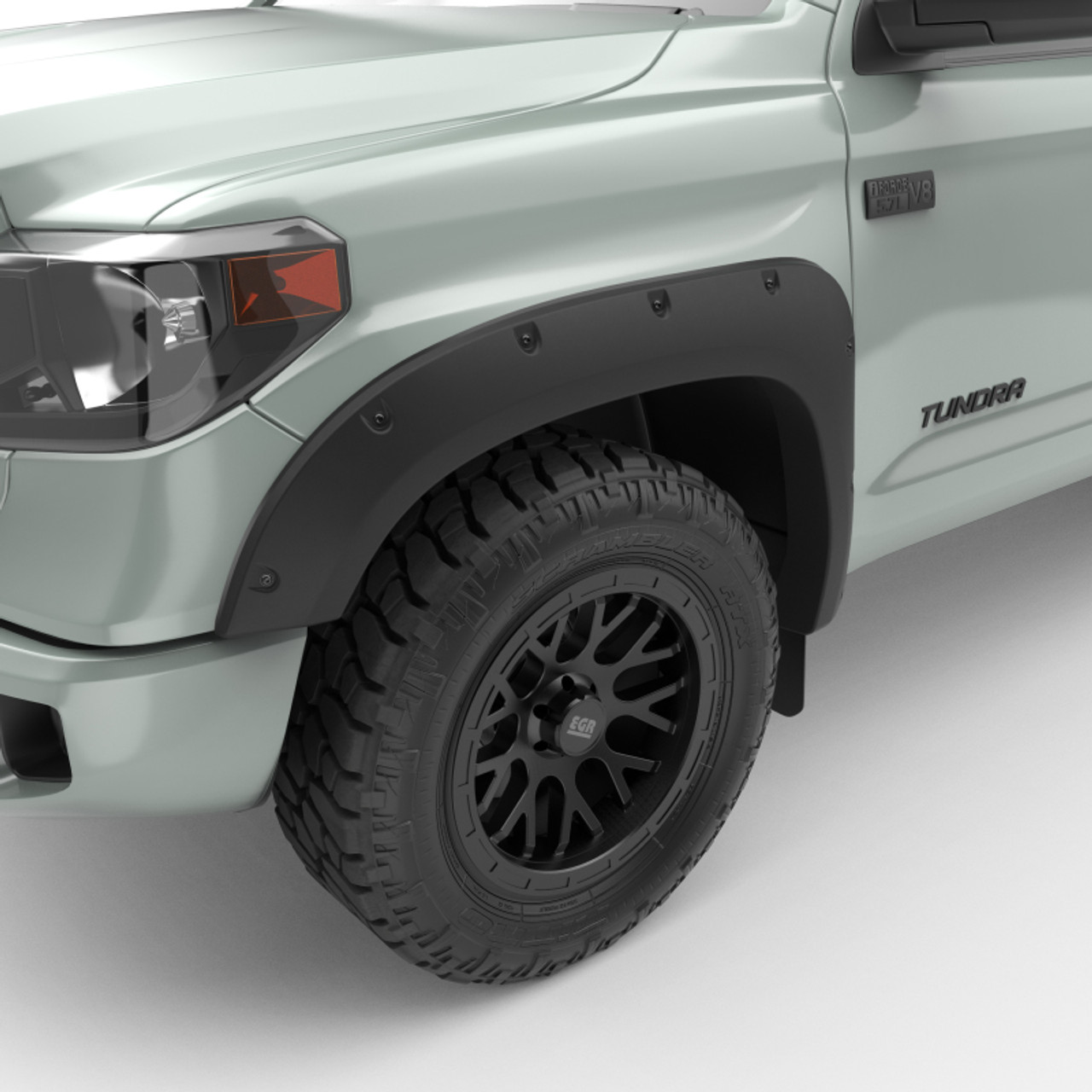 EGR 14+ Toyota Tundra Bolt-On Look Fender Flares - Set - Matte - 795495