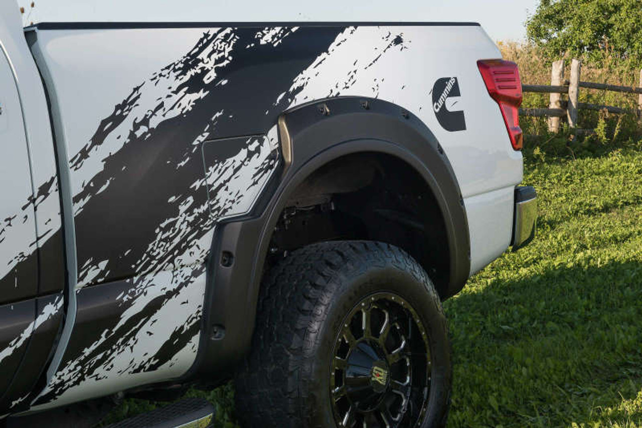 EGR 16+ Nissan Titan XD Bolt-On Look Fender Flares - Set - 795904