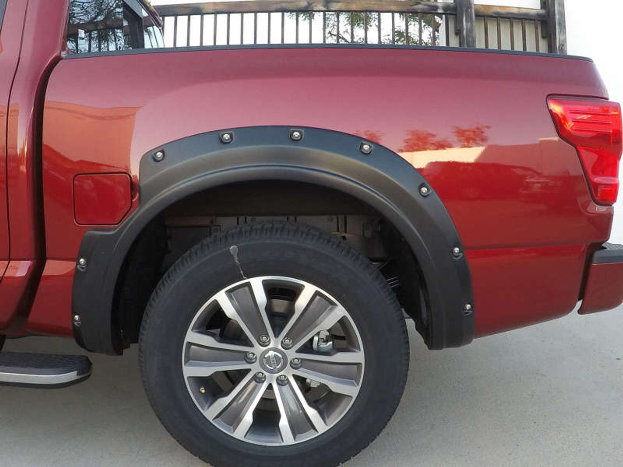 EGR 2017 Nissan Titan Bolt-On Look Fender Flares - Set - 796004