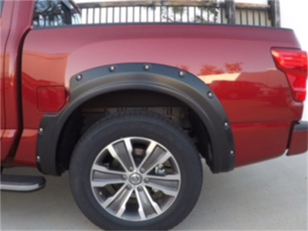 EGR 2017 Nissan Titan Bolt-On Look Fender Flares - Set - 796004