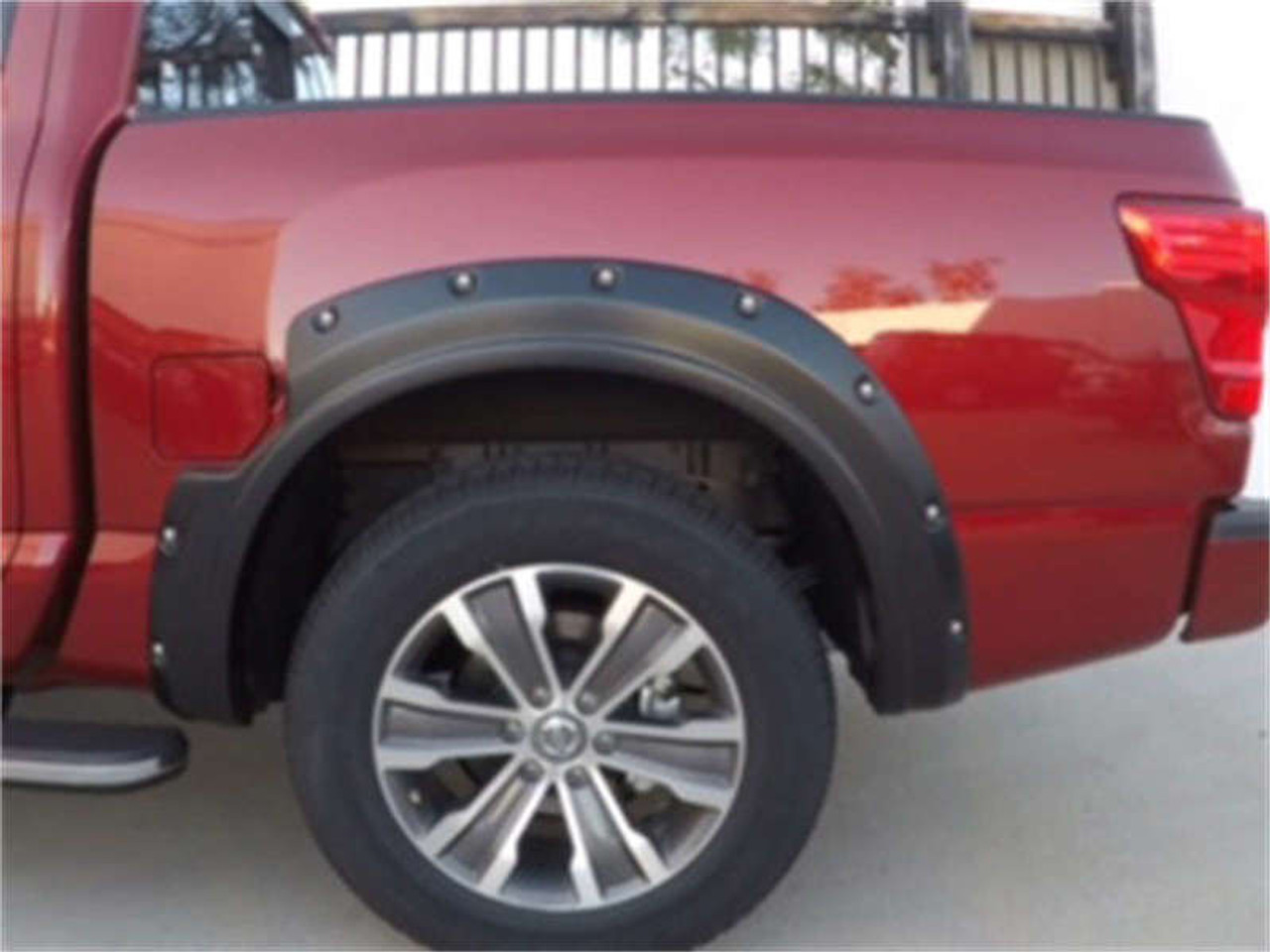 EGR 2017 Nissan Titan Bolt-On Look Fender Flares - Set - 796004