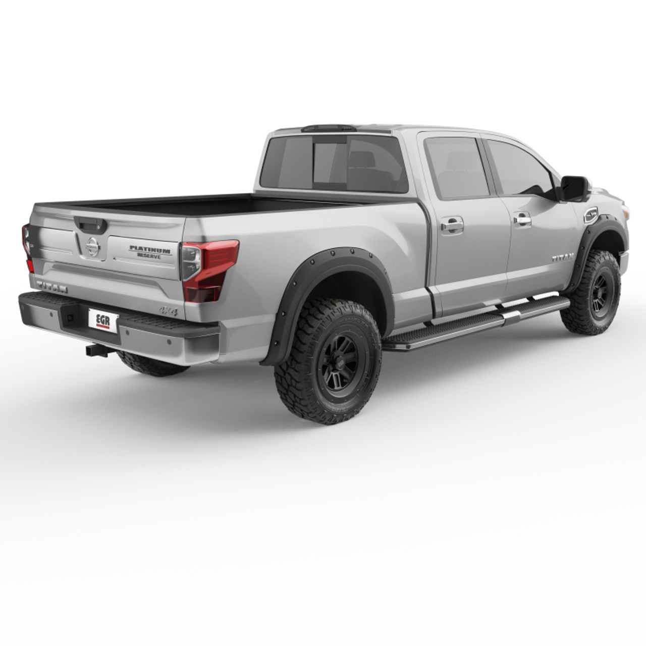 EGR 2017 Nissan Titan Bolt-On Look Fender Flares - Set - 796004