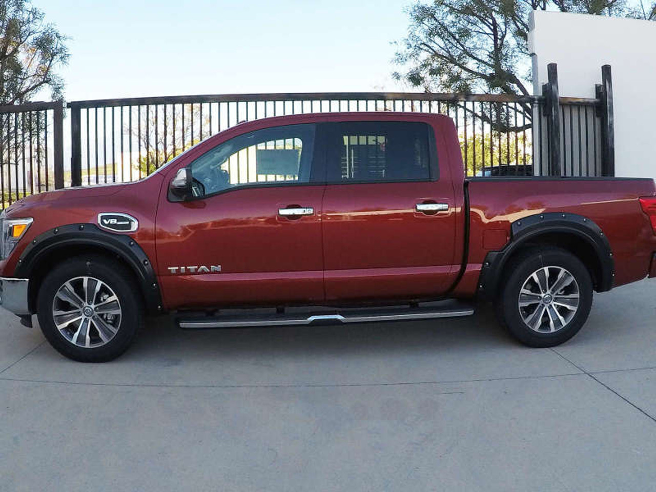 EGR 2017 Nissan Titan Bolt-On Look Fender Flares - Set - 796004