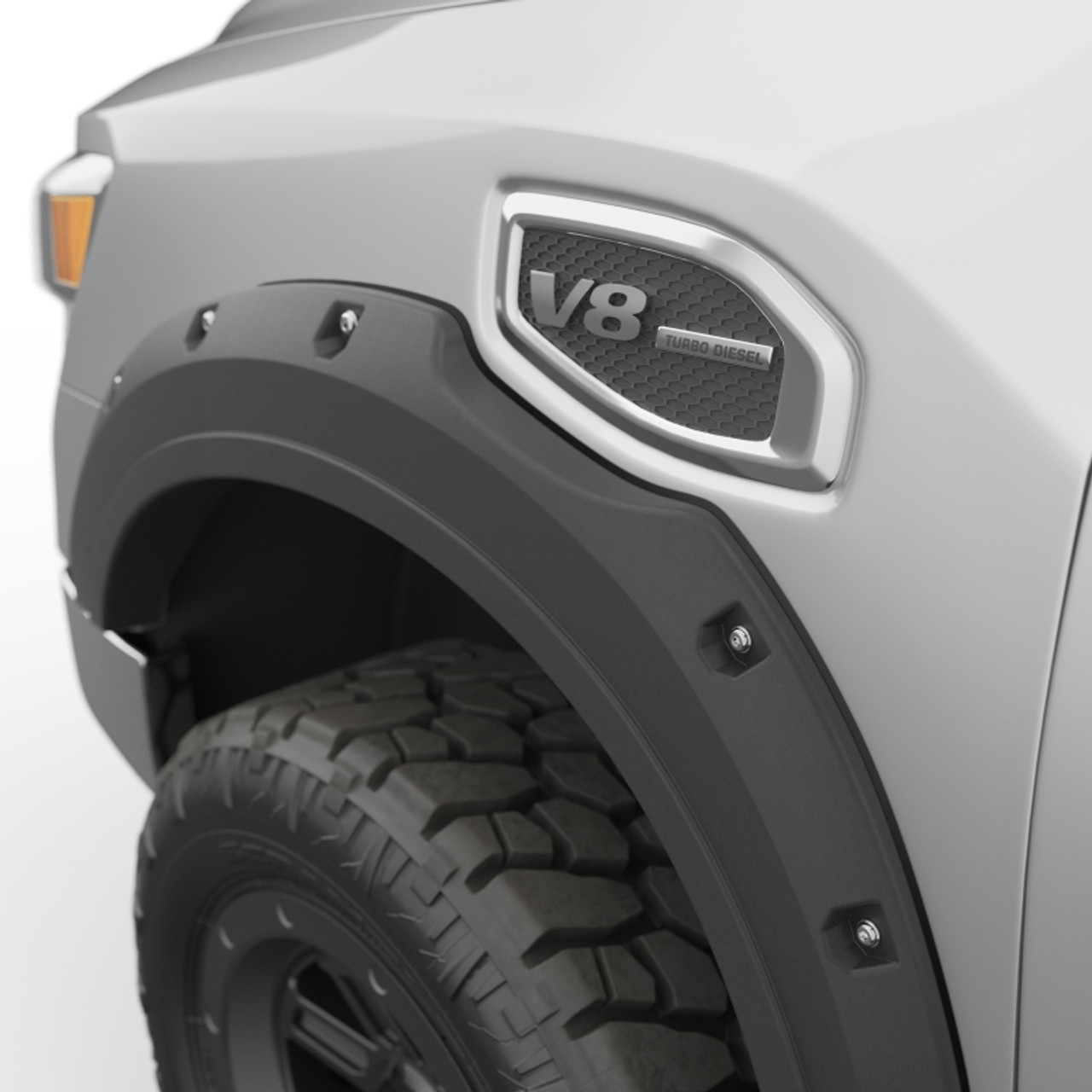 EGR 2017 Nissan Titan Bolt-On Look Fender Flares - Set - 796004