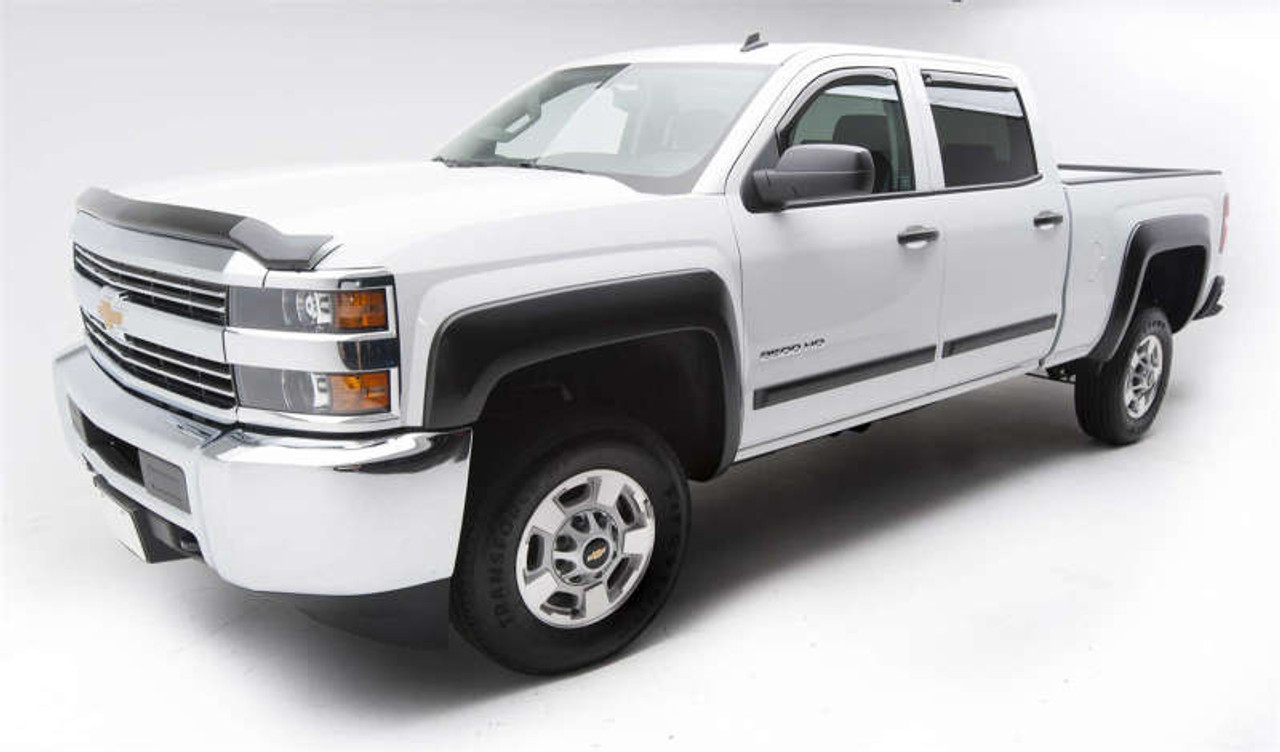 EGR Crew Cab Front 41.5in Rear 38in Rugged Style Body Side Moldings (951674) - 951674