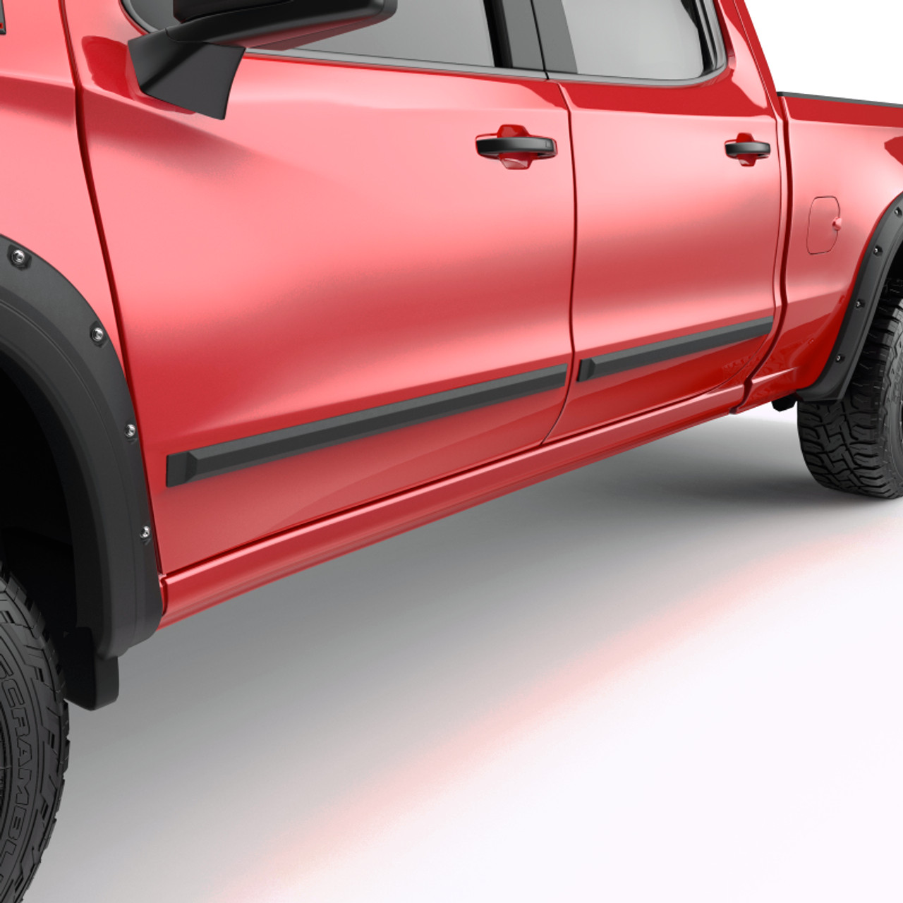 EGR 19-23 Chevrolet Silverado/Gmc Sierra Rugged Body Side Molding 4Pc Set Extended Cab - 951894