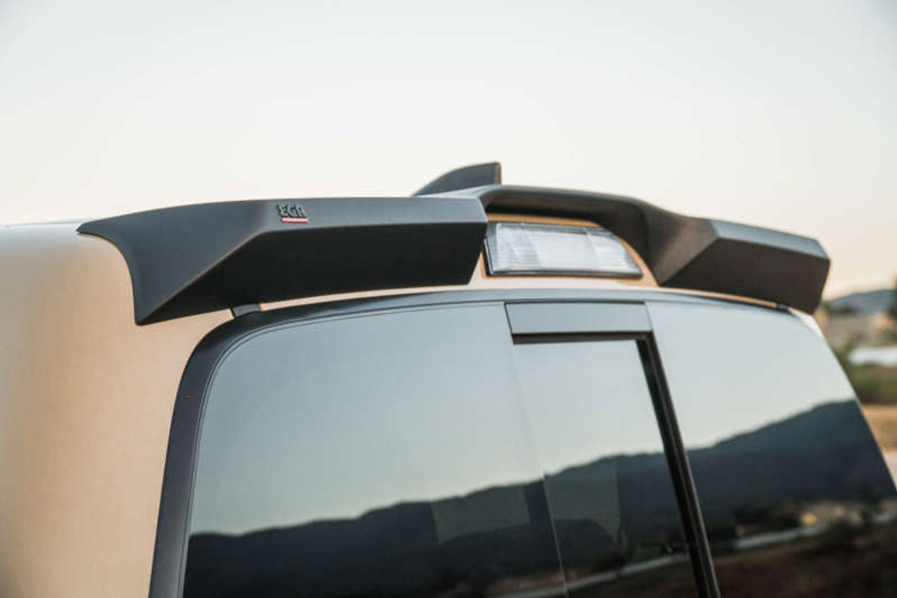 EGR 16-17 Toyota Tacoma Matte Black Truck Cab Spoiler (985089) - 985089