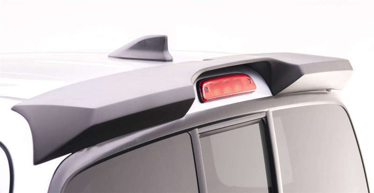 EGR 16-17 Toyota Tacoma Matte Black Truck Cab Spoiler (985089) - 985089