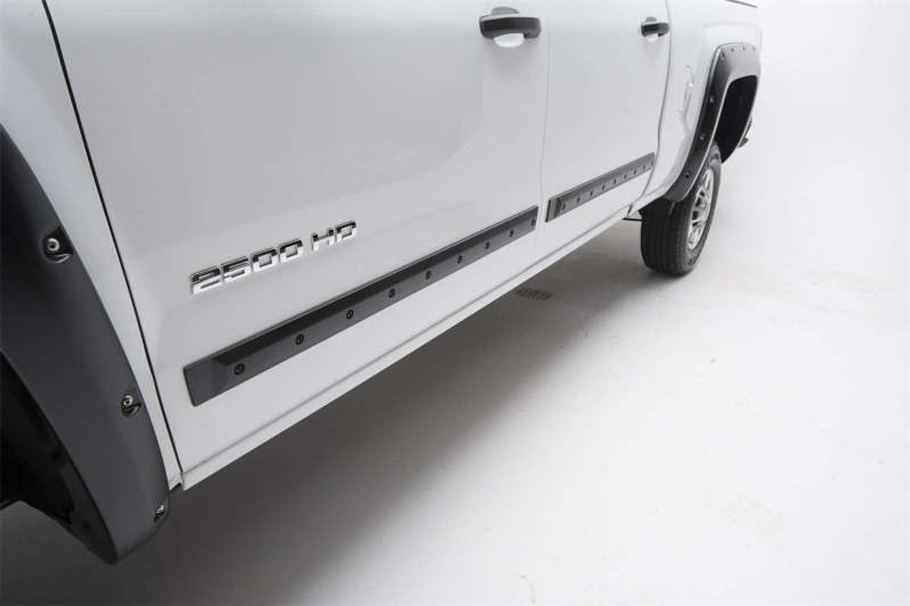 EGR Double Cab Front 41.5in Rear 28in Bolt-On Look Body Side Moldings (991574) - 991574