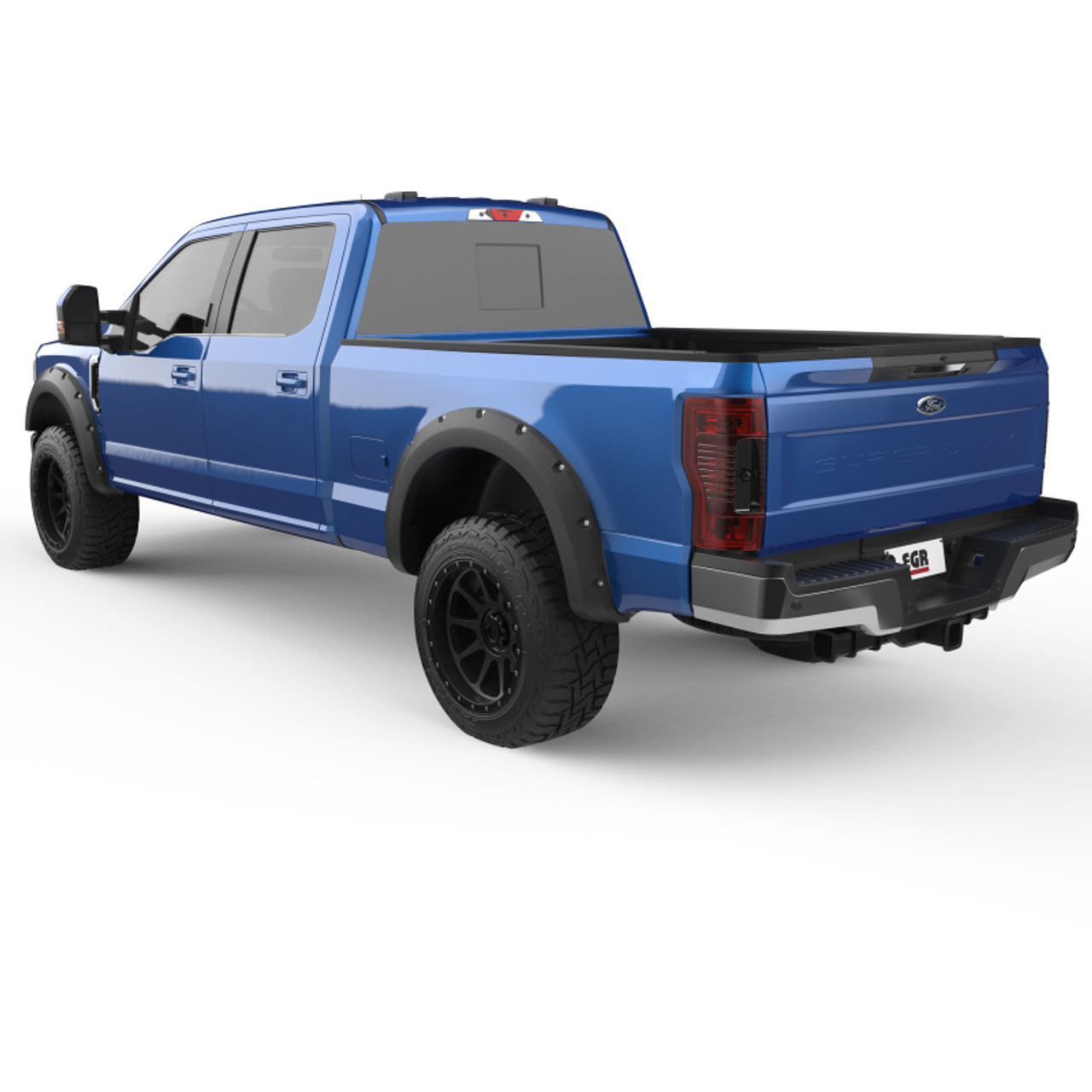 EGR 17-22 Ford Super Duty Bolt-On Look Fender Flares - Textured Black (Set of 4) - BLF1006